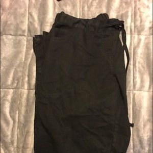 Greys Anatomy black scrub pants